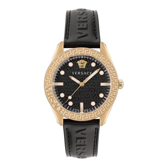 Versace Other - Versace Greca Dome Leather Strap - NWT